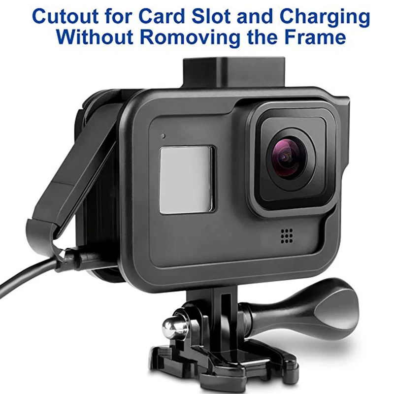 Для GoPro Hero 8 корпус из алюминиевого сплава защитный чехол для аксессуары