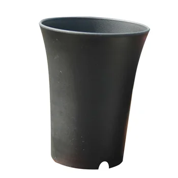 

Dull Polished Patio Holder Home Balcony Office High Waist Round Garden Nursery Practical Decorative Flowerpot Succulents