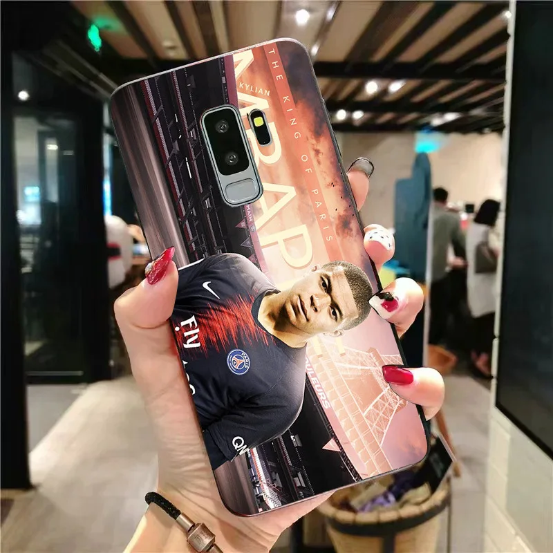 Чехол для Xiaomi Redmi 7A чехол FC Париж PSG Мягкий ТПУ Черный чехол Mbappe для Redmi 8A Redmi K20 DiY футляр для Redmi 4x Note4 7 8Pr0 - Цвет: A2306