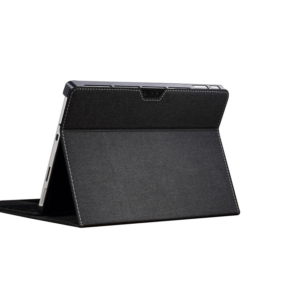 Для Microsoft Surface Pro X 13 дюймов чехол для планшета из хлопка и льна с рисунком откидная