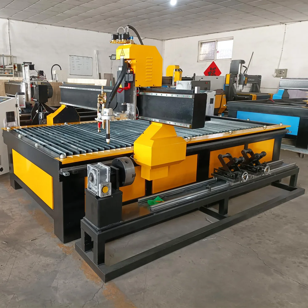 1530 1325 Sheet Metal and Pipe Plasma Cutter CNC Plasma Cutting Machine Iron Stainless Steel Plasma Cut Machine 3