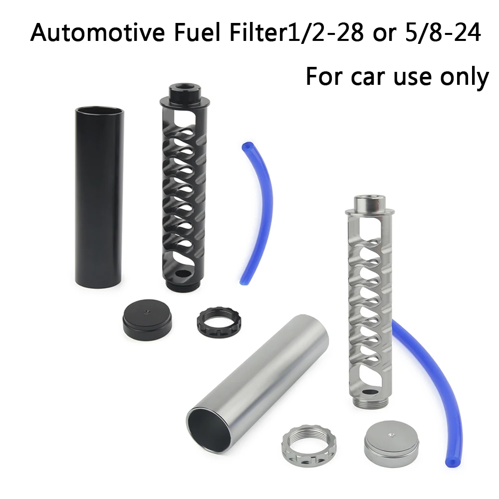 Comprar Envío Gratis espiral 1 2 28 o 5 8 24 de un solo núcleo Auto filtro de combustible para NAPA 4003 WIX 24003 Auto usado filtro de combustible