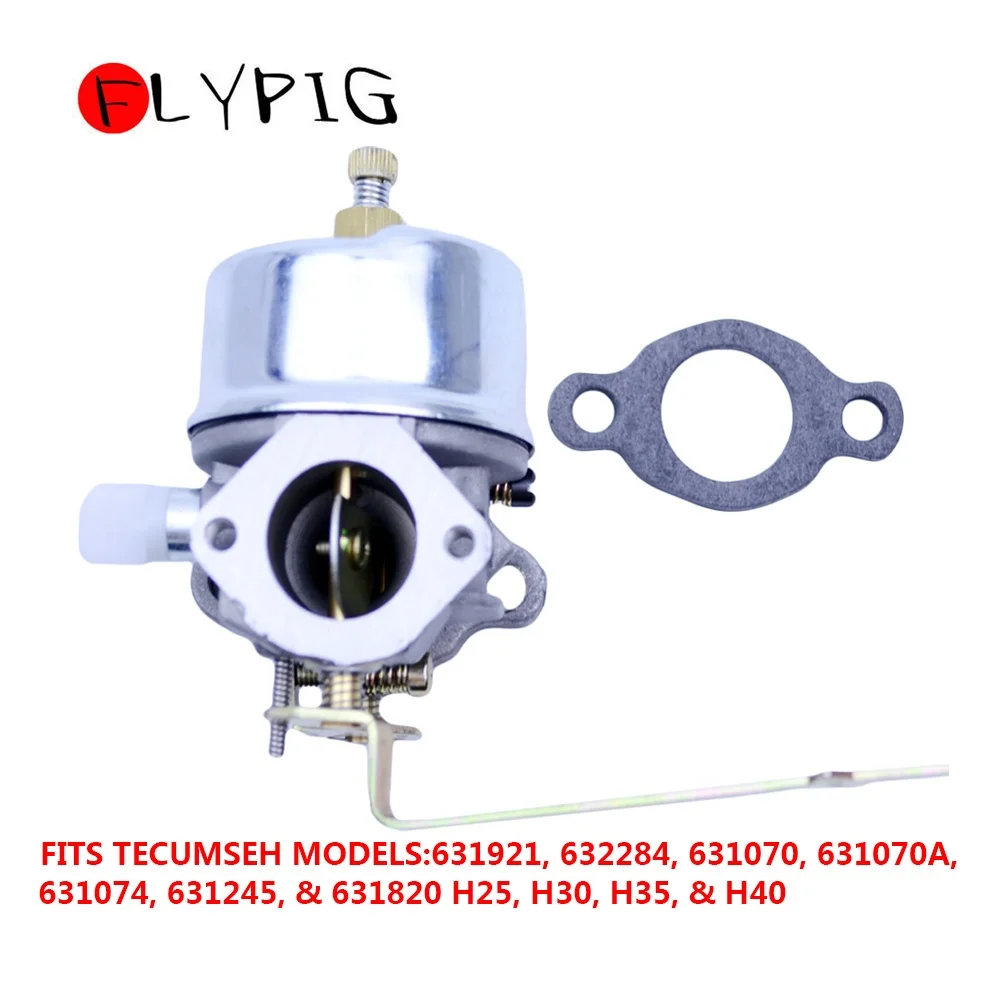 FLYPIG карбюратор для tecumseh 632284 631921 631070A H25 H30 H35 двигатели мотор Запчасти D15