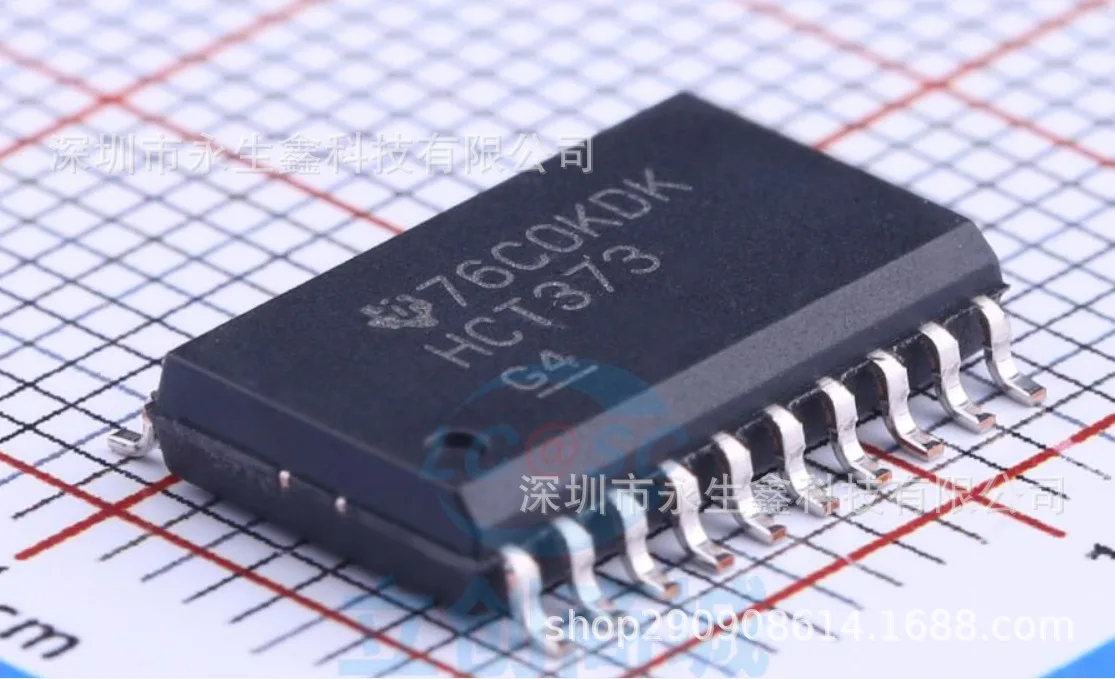 SN74HCT373DWR HCT373 лапками углублением SOP-20 7,2 мм
