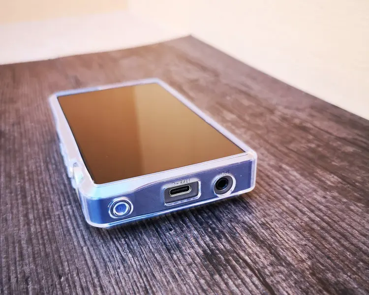 Мягкий прозрачный чехол из ТПУ для iBasso DX220 с передней и задней защитной пленкой