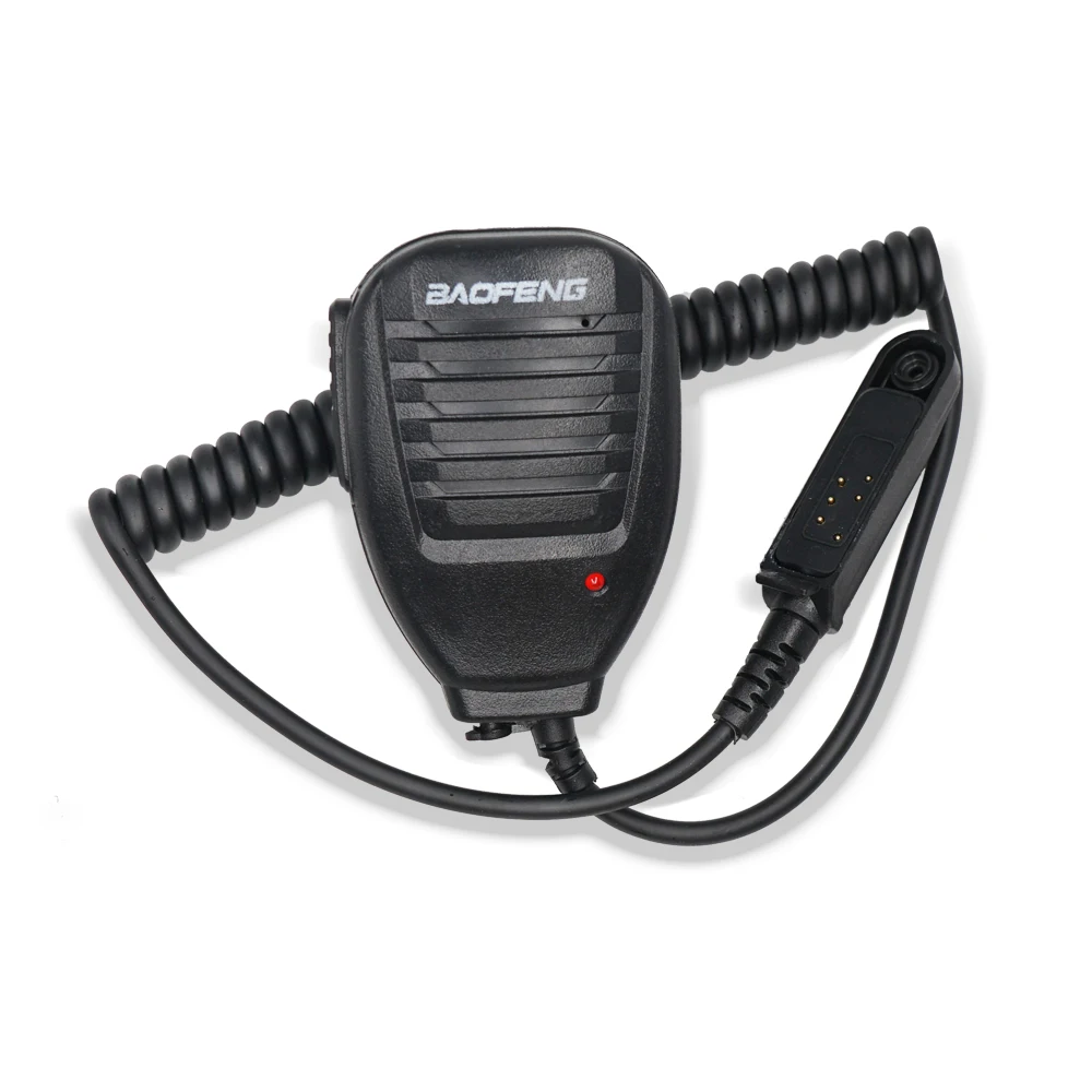 BAOFENG UV-9R плюс микрофон водонепроницаемый удобный динамик микрофон для Baofeng UV9R BF-A58 BF-9700 S56 UV9R плюс рация - Цвет: 1PCS