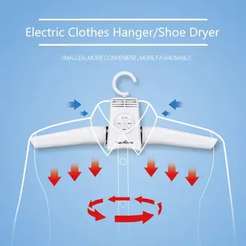 

Foldable Clothes Hangers Electric Smart Shoes Coat ABS Multi-function Dual-mode Switching Timeable Laundry Clothes Dryer Rack