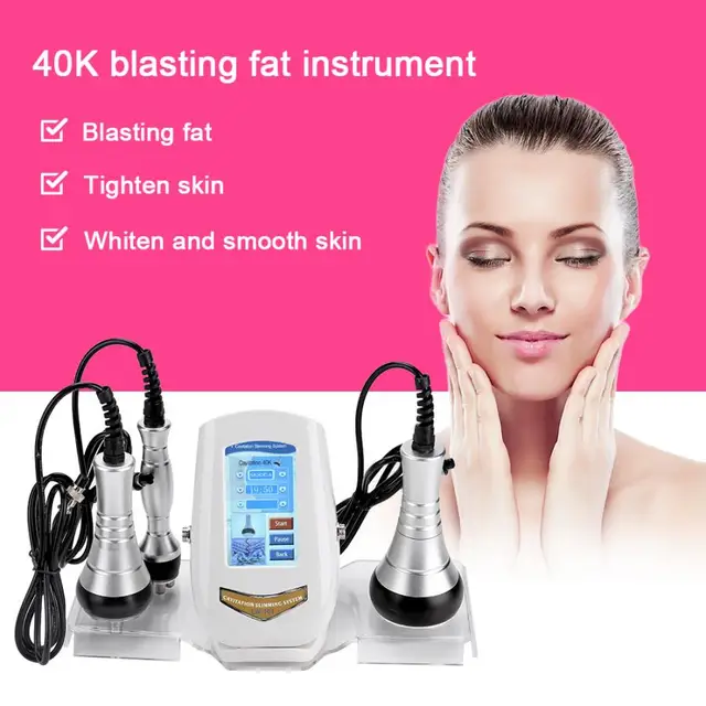 RF Tool 40K Cavitation Ultrasonic Body Slimming Machine Multi-Polar Radio Frequency Anti-Wrinkle Rejuvenation Skin Lift Tighten 2