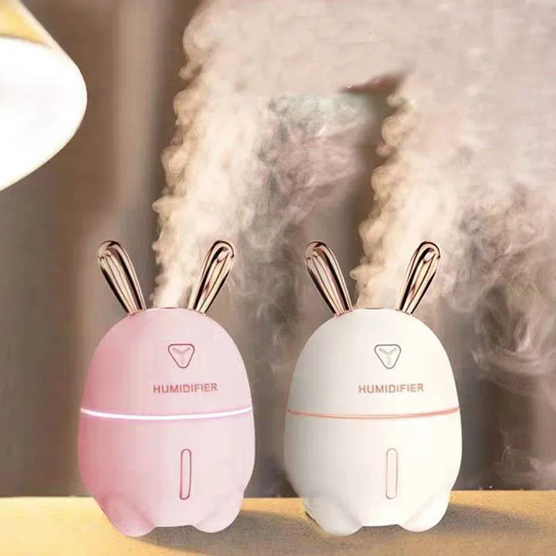  ELOOLE USB Rabbit Air Humidifier Ultrasonic Aromatherapy Diffuser Air Mist Maker Aroma Humidificati