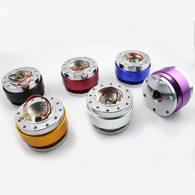 Universal Aluminum Racing Steering Wheel Snap Off Quick Release Hub