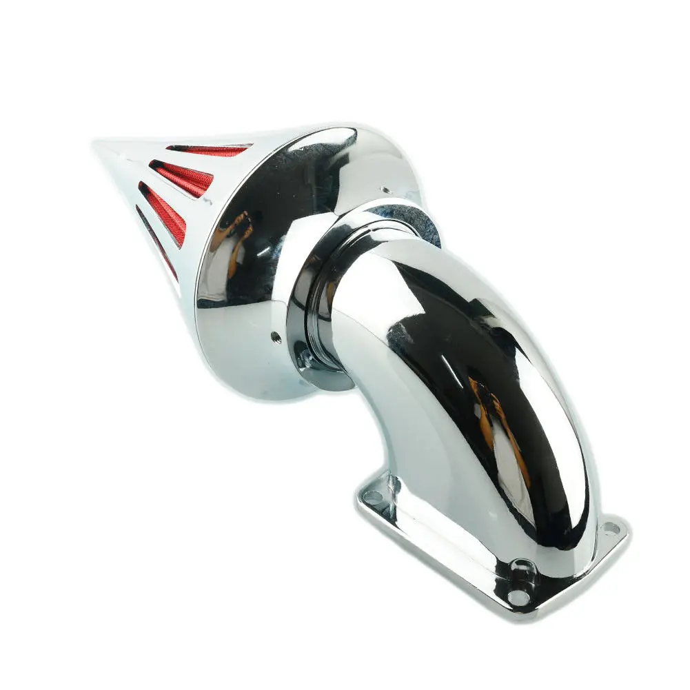 Для 02-09 Honda VTX 1800 VTX1800 R S C N F мотоцикл воздухоочиститель комплект Впускной фильтр хром 2002 2003 2004 2005 2006 2007