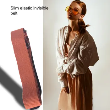 

Buckle-Free Elastic Belts Womens Mens Invisible Belt Waist Adjustable Slim Stretch Invisible Belt Fat Elastic Belt Unisex