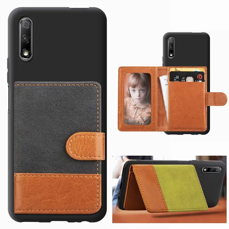 

Luxury PU Leather Multi Card Holders Case For Huawei Honor 9X Pro Case Back Cover Card Wallet Retro For Honor 9X Case
