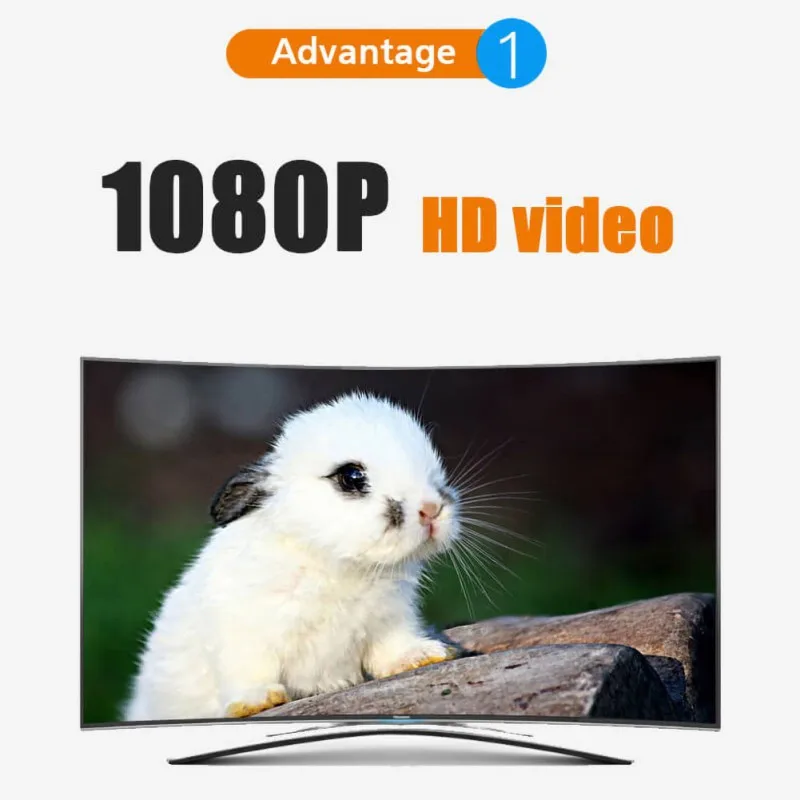 HD 1080P Веб-камера Компьютерная камера с микрофоном Plug N Play Видеозвонок USB веб-камера