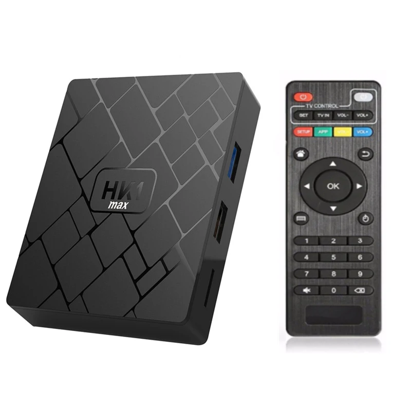 ABHU-HK1 MAX Smart tv BOX Android 8,1 RK3328 Четырехъядерный 4 ГБ ОЗУ 32 Гб ПЗУ wifi 3D USB 3,0 4K HDR H.265 телеприставка