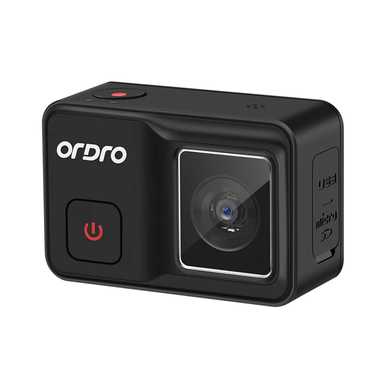 4K Vlog Экшн камера Ordro BRAVE 1 60fps сенсорный экран WiFi 30M Подводная Водонепроницаемая Gimbal