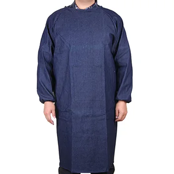 

Denim Apron Work aprons Safety Clothing Wear-resistant Factory Industrial Labor Anti-fouling Apron