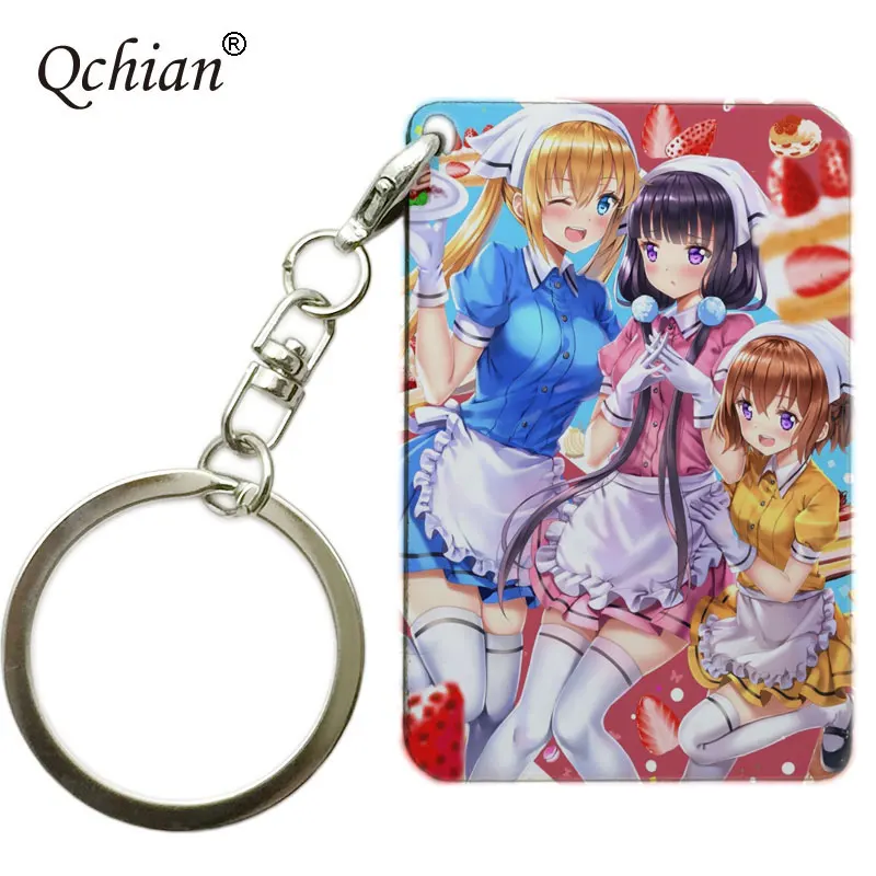 Sakuranomiya Maika Blend S брелок Stile кафе садистская Униформа кольцо держатель|Брелоки| |