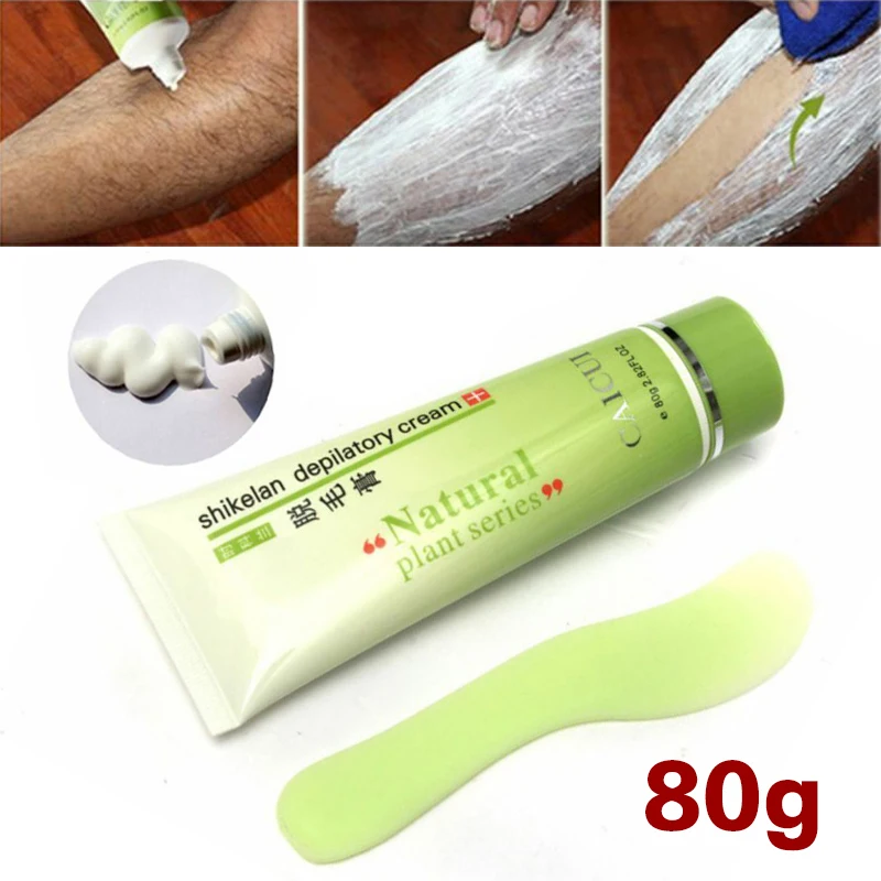 80g Painless Depilatory Body Leg Armpit Hair Removal Cream Body Hair Removal Tool for Women Men Gentle Not Stimulating
