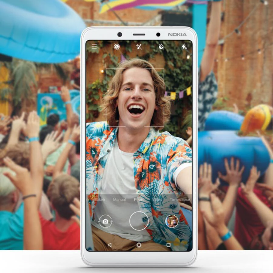Глобальная версия NOKIA 3,1 Plus 4G смартфон Android 2 Гб 16 Гб Смартфон 6,0 дюймов Встроенный датчик отпечатков пальцев мобильный телефон