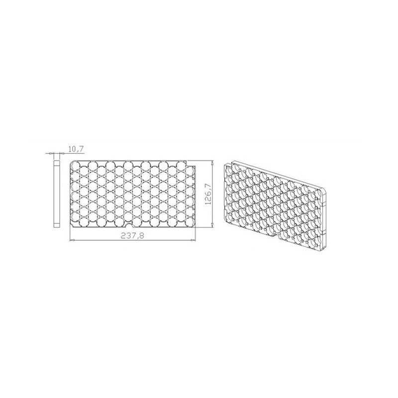 Коробка Чехол для 48V электрический велосипед UPS Батарея+ 18650 Держатель+ Ni покрытие листа
