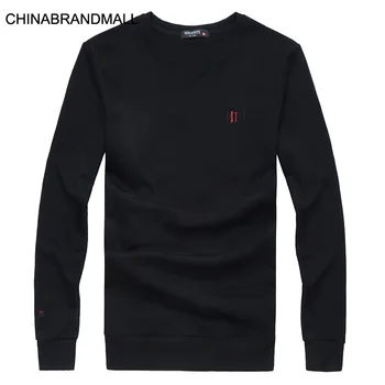 

Autumn Plus Fat Plus Size Men Long Sleeve Round Neck T Shirt Fat Man Daily Leisure Backing Wei Yi Super