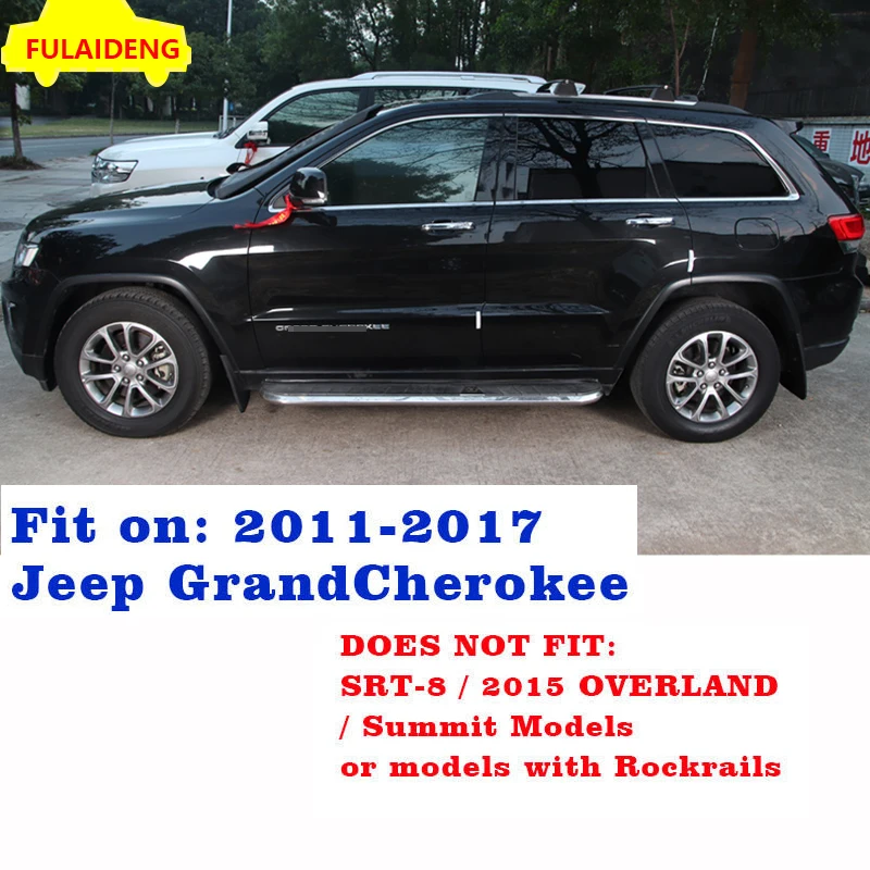 4 шт. для Jeep Grand Cherokee 2011- ABS передний и задний всплеск брызговика защита Брызговики украшение крыла автомобиля аксессуары