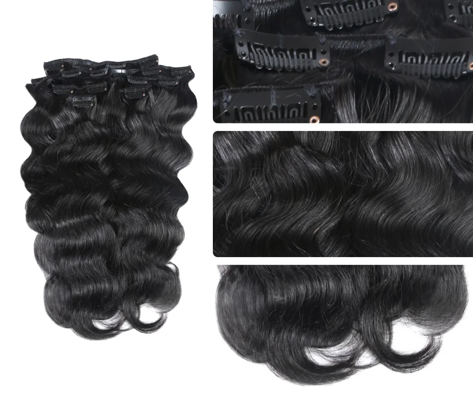 QHP полная головка бразильские машинные волосы Remy #1 # 1B #4 #8 #613 #27 #32 наращивание