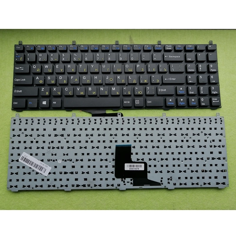 Русская клавиатура YALUZU для ноутбука Clevo W251B W251BUQ W251BWQ W251C W251CUQ W251H W251HNQ | Компьютеры и