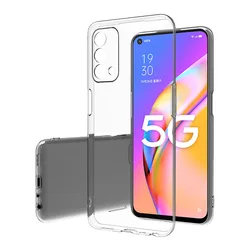 Premium Transparent Soft TPU Phone Case - High-Quality Clear Protective Back Cover with Lens Protection for Oneplus Nord 2 5G (Clear)
