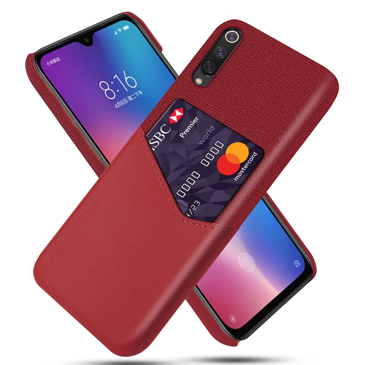 DCK кожаный жесткий карточка из ткани телефонные чехлы для Xiaomi Mi 9T 9SE 9 8X 8SE 8Lite 8 6X 6 плюс 6 5S плюс 5C 5X 5S 4i 4C 4S чехол для телефона