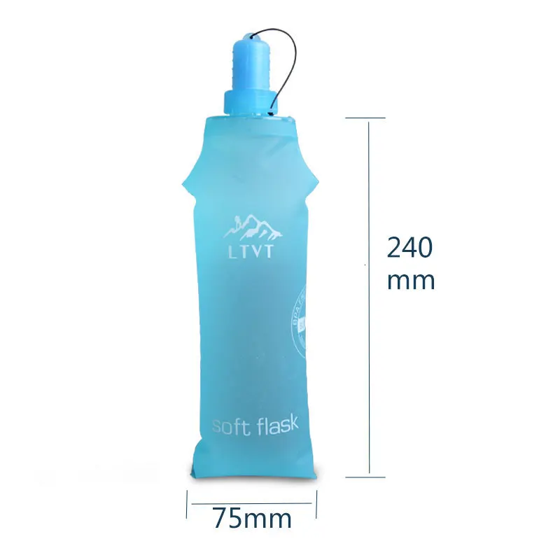 150 250 мл спортивная мягкая бутылка для воды, складной чайник, портативная бутылка для воды для скалолазания на открытом воздухе, Спортивная бутылка для верховой езды
