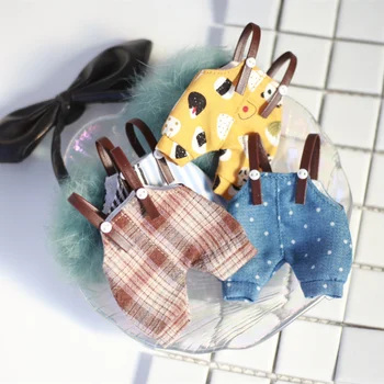 

ob11 baby clothes ob11 clothes accessories bib 1 / 12bjd molly doll clothes PICCODO GSC body casual pants