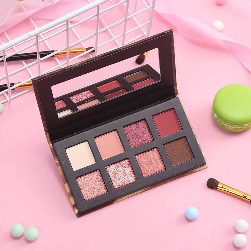8-color Animal Pearlescent Eye Shadow Palette Lasting Waterproof Anti-fouling Matte Eye Shadow Plate Makeup Tools 8-color Animal Pearlescent Eye Shadow Palette Lasting Waterproof Anti-fouling Matte Eye Shadow Plate Makeup Tools
