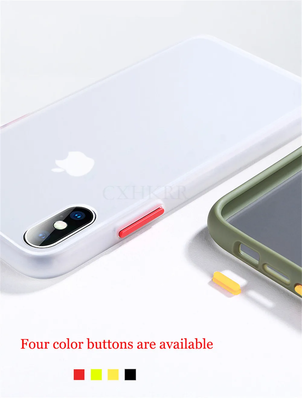 Мобильный чехол для телефона матовый чехол для iPhone 11 Pro 6 6S 7 8 X XR XS Max Plus матовый чехол PC+ TPU Материал защитный комплект