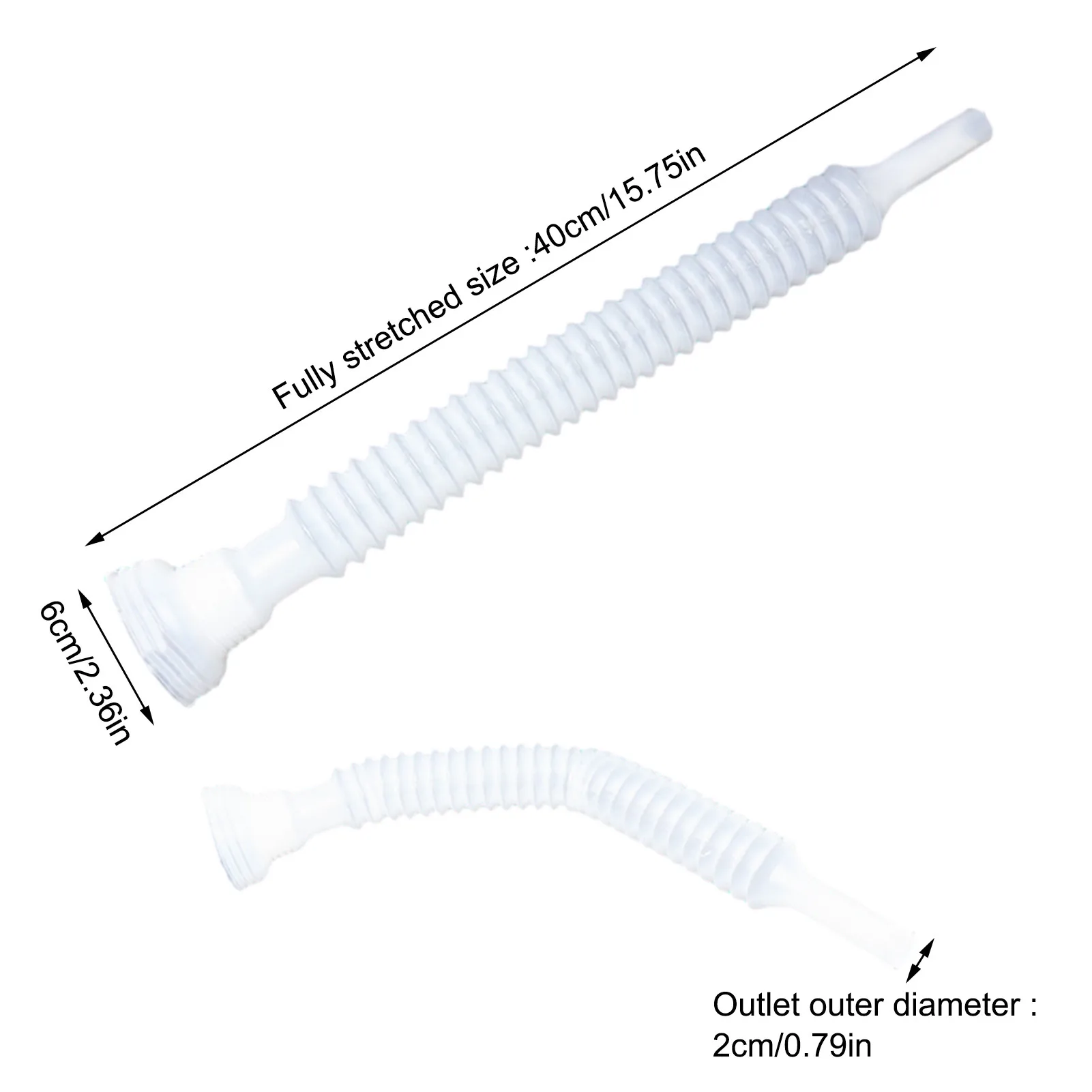 Newest Valve Pipe 1000 Liters Barrel Plastic Extender Tube for IBC #W0