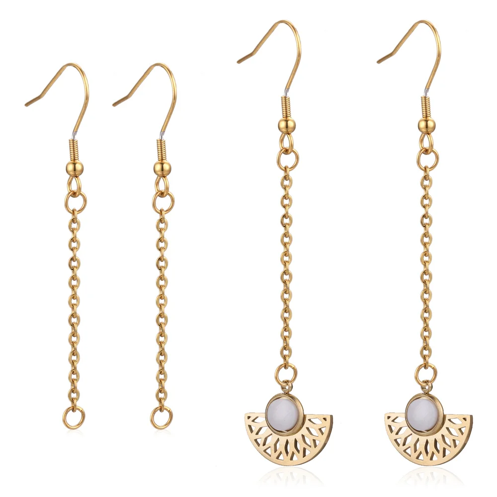 Kit De Fournitures Pour Fabrication De Bijoux – Fermoirs, Crochets – Tons Or Et Argent