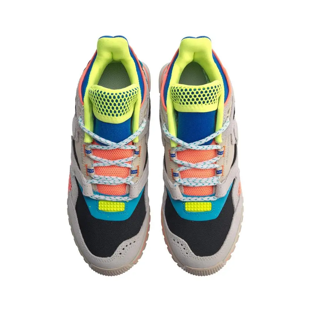 Li-Ning/Женская обувь; 001 T1000; зимняя обувь для образа жизни; Стильная Спортивная обувь с подкладкой в стиле ретро; кроссовки с динамичным корпусом; AGLP094 SOND19
