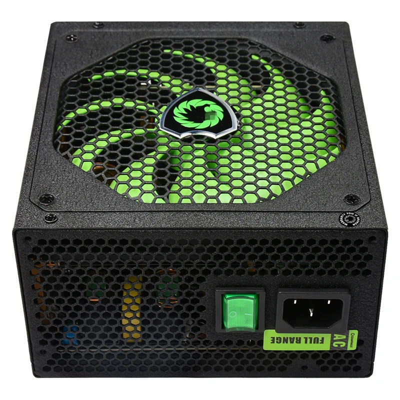 Блок питания для GameMax ATX12V полумодульный 80 плюс Бронзовый бесшумный блок питания для видеоигр 700 Вт блок питания GM-700
