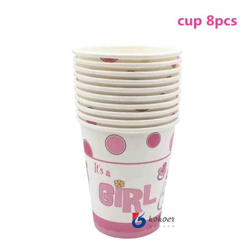 It's A Girl Cups