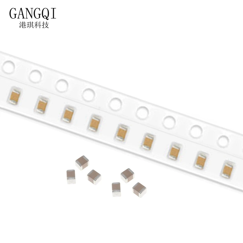 100PCS/LOT 0402 SMD Thick Film hjxrhgal Chip Multilayer Ceramic Capacitor 0.5pF-10uF 10NF 100NF 1UF 2.2UF 4.7UF 10UF 1PF 6PF
