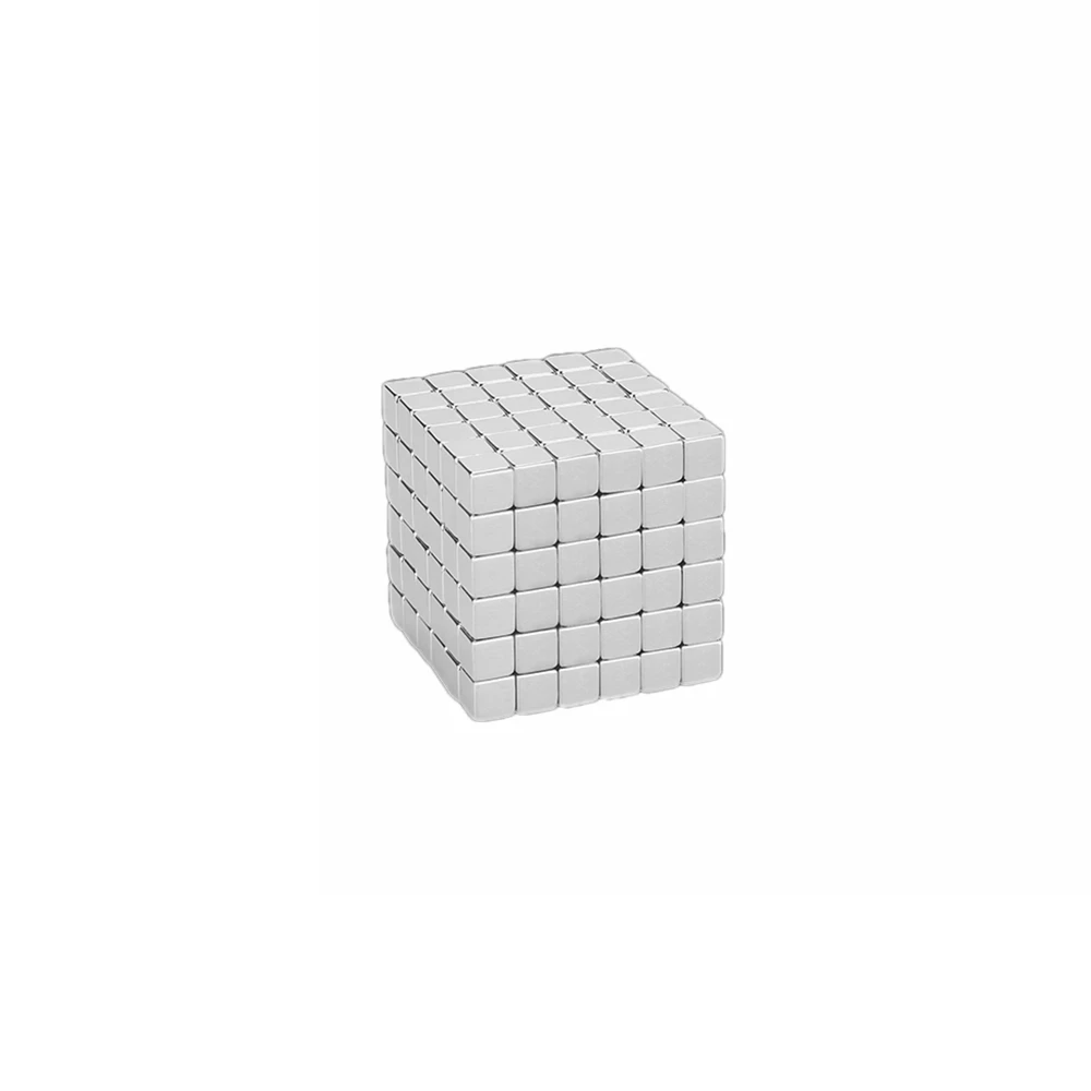 Новинка, 3 мм, 4 мм, 216 шт., магнитный магический куб, Bucky Puzzle, Magcube, блоки, сферические бусины, нео куб, шары, сделай сам, игрушки, рождественский подарок - Цвет: 4mm Nickel Blocks