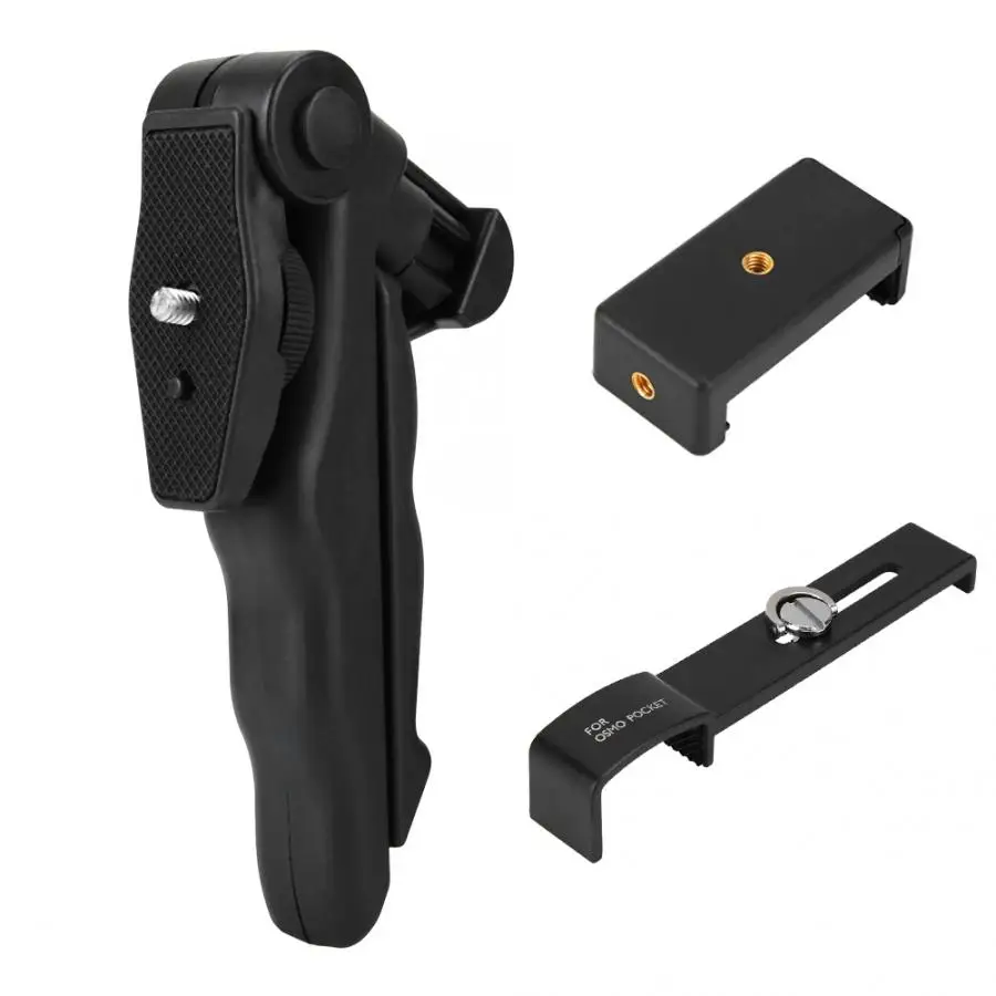 Ручной расширенный Монтажный кронштейн стабилизатор Gimbal Зажим для телефона Настольный Штатив Держатель для OSMO Карманный экшн-камеры