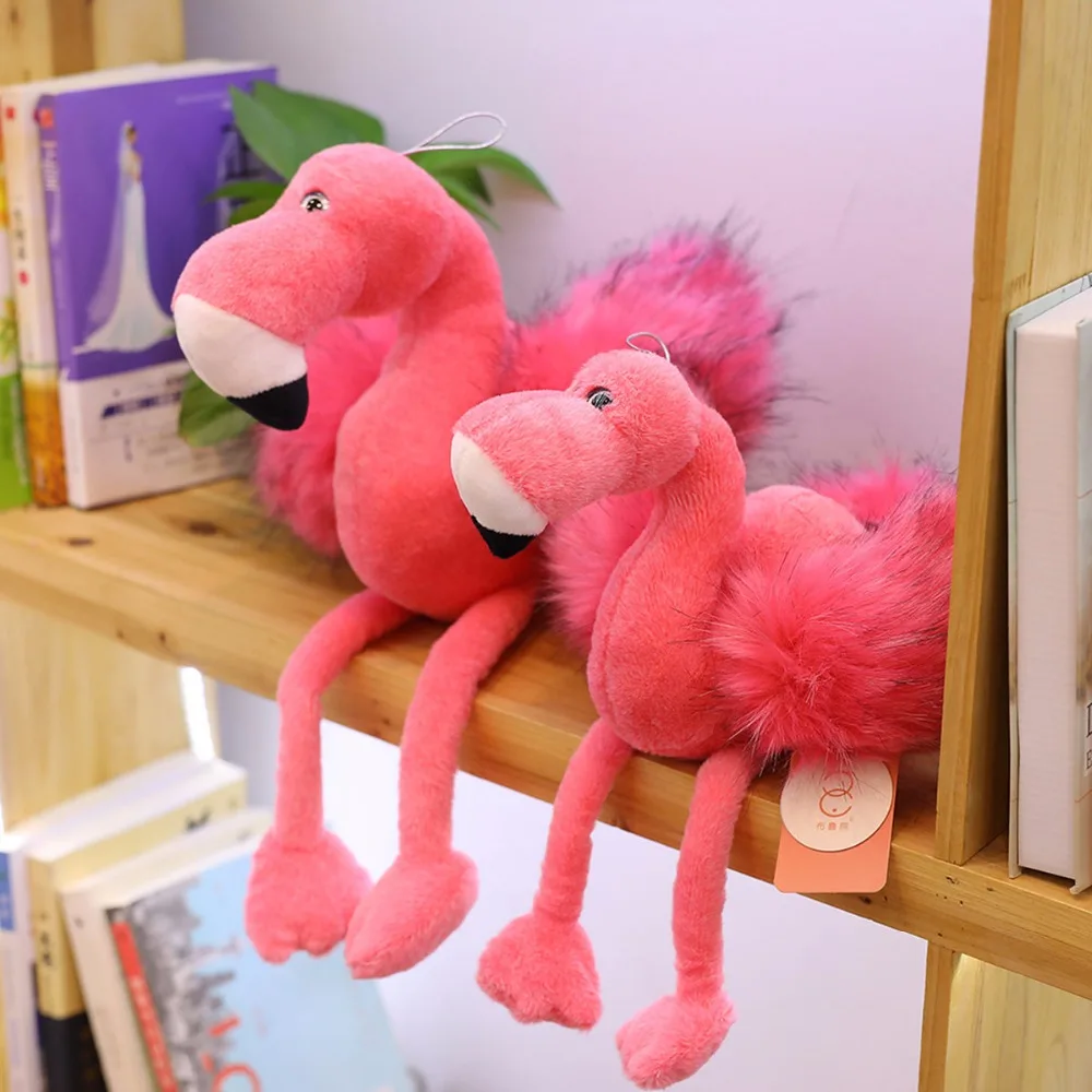 

Simulation Flamingo Wildlife Bird Stuffed Collection Home Shop Decor Doll