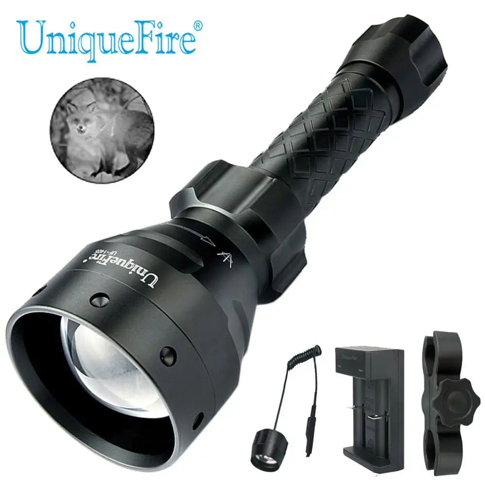 UniqueFire 1405 850NM IR светодиодный светильник вспышка ночного видения Инфракрасный 3