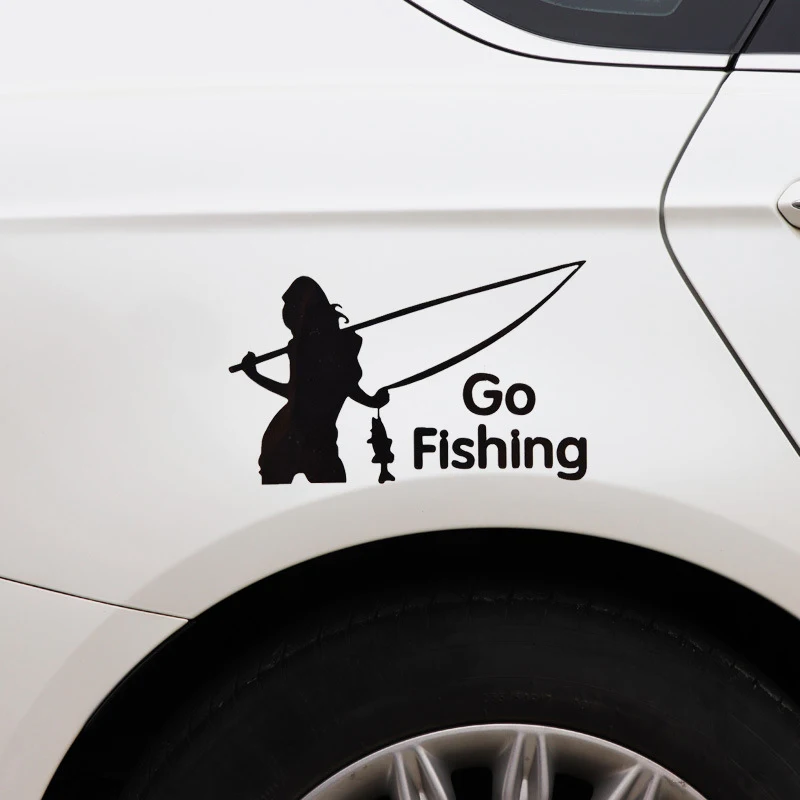Новинка 2020 популярный виниловый автомобильный стикер Go Fishing для Lexus ES250 RX350 330 ES240