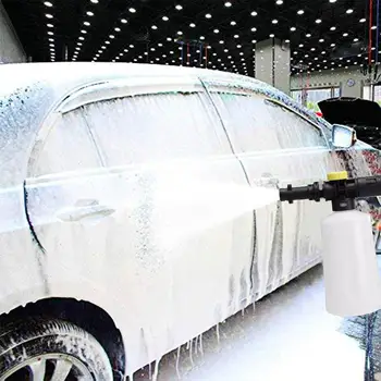 

Vehemo 750ml Pressure Washer Gun for Karcher Snow Foam Lance Tube Car Foamer Wash Bottle for PA66 Adjustable Maintenance