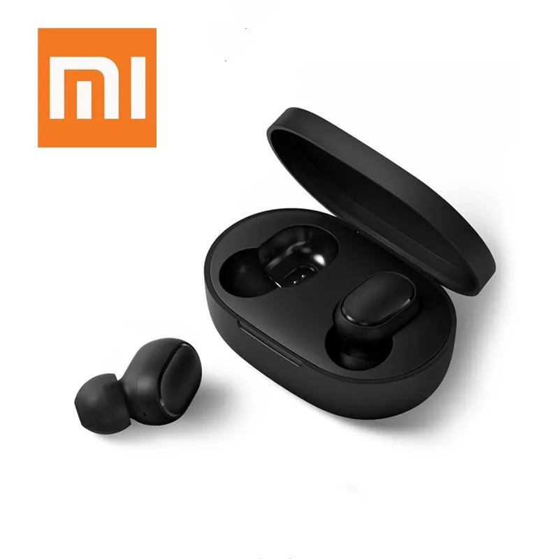 

Xiaomi Redmi Airdots TWS Wireless Bluetooth Earphone Stereo bass Bluetooth 5.0 With Mic Handsfree AI Control