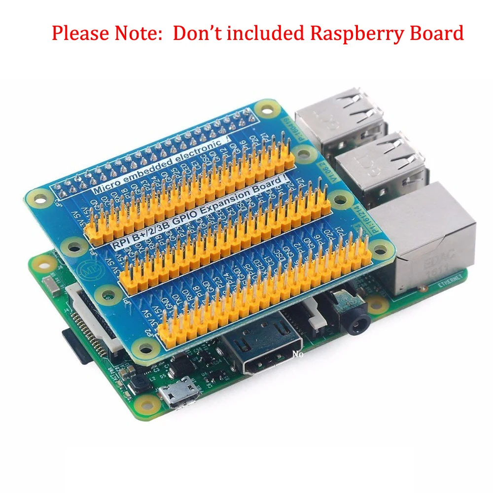 Плата расширения Aokin Raspberry Pi Gpio для 2 3 B + с винтами|Аксессуары демонстрационных