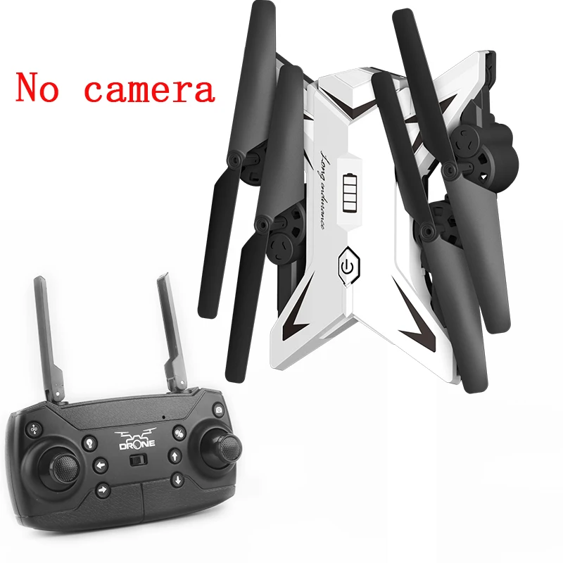 20 mintes wifi FPV широкоугольный HD 1080P камера режим удержания высоты складной рычаг RC Квадрокоптер Дрон X Pro RTF Дрон в подарок KY601S - Цвет: white no camera